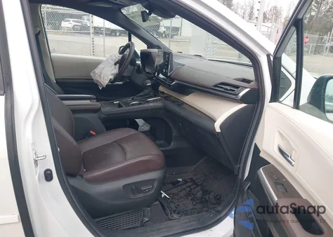 2023 Toyota Sienna Platinum из США, поврежденный, VIN 5TDESKFC7PS104876